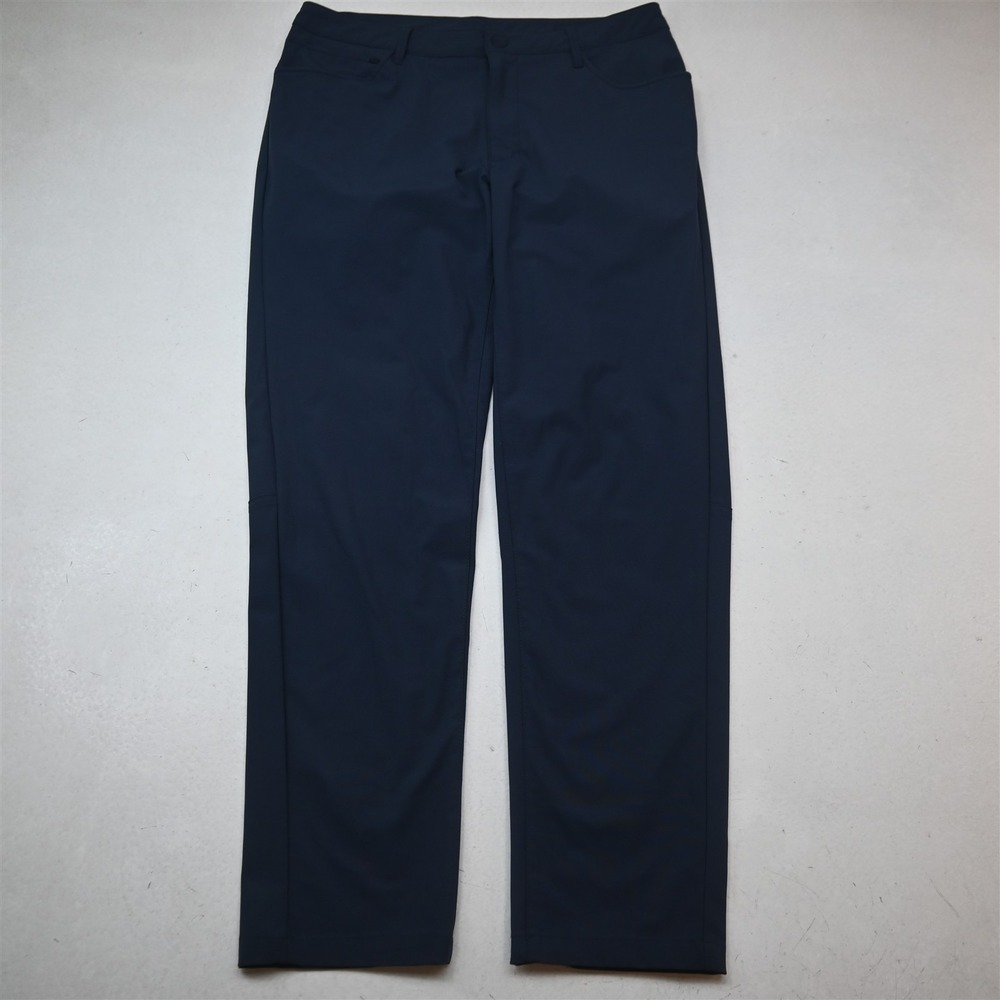 All in Motion 34x30 Blue Slim Tapered Golf Performance Dress Mens Pants